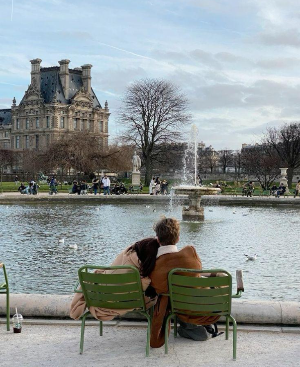 in love in Paris
